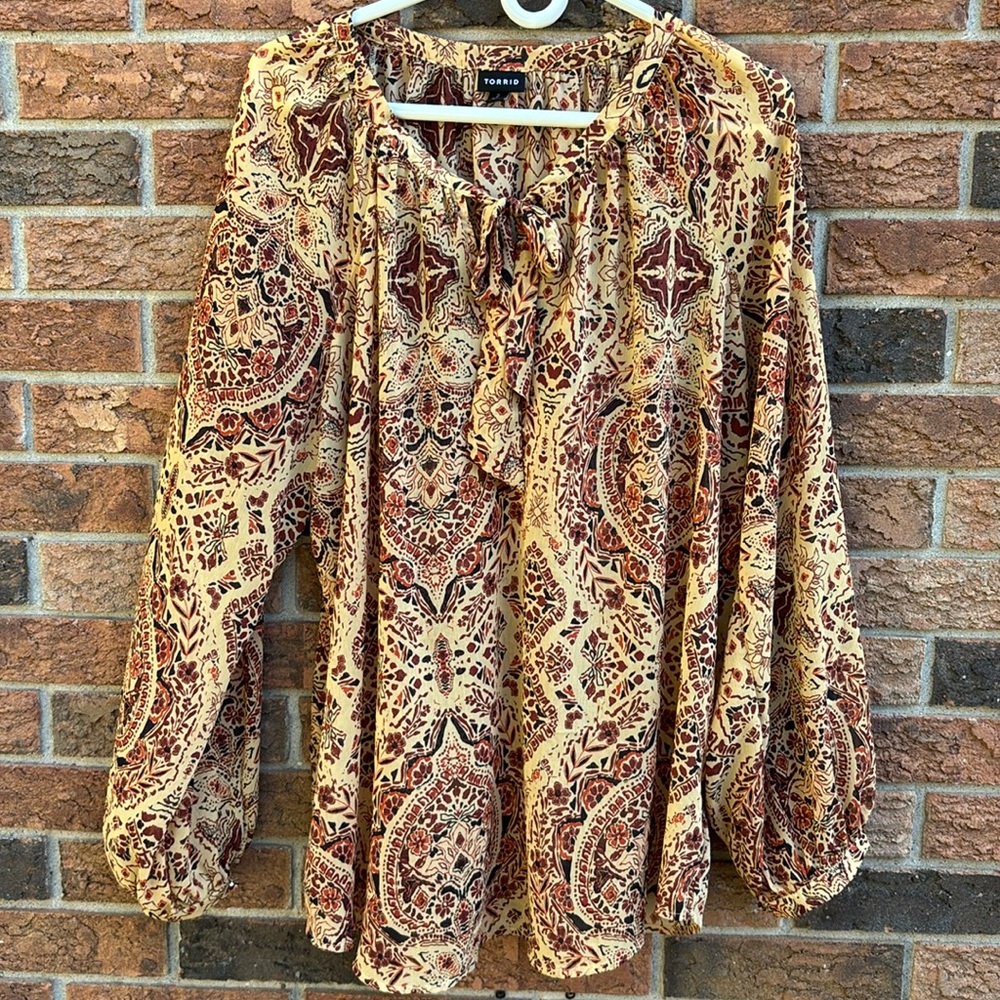 Torrid tunic top.